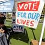 'Vote for Our Lives': David Hogg, Jaclyn Corin and more Parkland shooting survivors hit the polls for the first time
