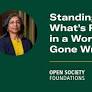Standing up for What's Right in a World Gone Wrong