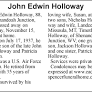 John Edwin Holloway