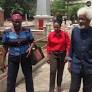 Soyinka receives Presidential Candidate, Remi Sonaiya, in Lagos
