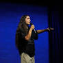 Latino and Sustainability Cultural Dinner speaker Xiuhtezcatl Martinez discusses the art of climate activism