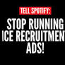 Stop streaming ICE recruitment ads NOW!