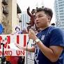 Philippines labor union May First Movement places plaque on Haymarket monument