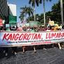 IN PHOTOS: Indigenous groups protest outside mining conference