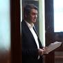 To joy. Grigory Melkonyants of Golos election monitoring movement delivers his final statement before receiving 5‑year prison sentence