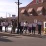 Fayette County union workers hold informational picket, call for better wages, health care