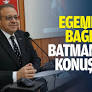 Egemen Bağış, Batman’da konuştu