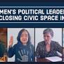 Women’s Political Leadership Amid Closing Civic Space in ASEAN
