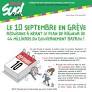 Le 10 septembre en grève !