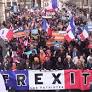 French protesters rip down EU flag as ‘Frexit’ rally turns into open defiance of Brussels