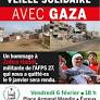 Veille solidaire avec Gaza