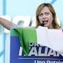 Giorgia Meloni: right-wing populist and unlikely disco star on track to be Italy’s first female prime minister