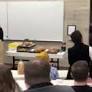 Students interrupt several portions of speech by Christina Hoff Sommers