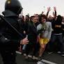 Catalonia president Quim Torra calls for negotiations with Spain after fifth night of violent unrest