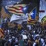 Protests in Barcelona against suspension of Catalan autonomy – in pictures