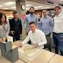 The Vice Governor Of Cordoba, Argentina Views The Juan Domingo Perón Papers While Visiting The Hoover Institution Library & Archives