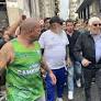 En medio de la tensión con el Gobierno, Hugo Moyano participó de la Marcha por la Memoria