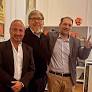 Lucas Abd y Cristian del Rosario se reunieron con Fernando "Chino" Navarro en Casa de Gobierno