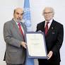 Nobel Peace Prize laureate Adolfo Pérez Esquivel joins FAO efforts to fight hunger