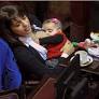 Argentinian politician praised for breastfeeding daughter in parliament