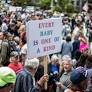 Abortion, COVID protests collide at Capitol