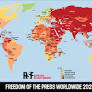 Global press freedom ebbs to a new low