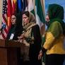 Afghan women leaders speak at the UN: “Give us a seat at the table.”