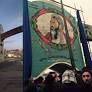 Taliban Vandalize a Painted Image of Abdul Ali Mazari in Kabul