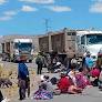 RADICALES DE ESPINAR BLOQUEAN PASE DE CAMIONES CARGADOS CON MINERALES POR EL CORREDOR MINERO DEL SUR