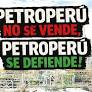 Estatales peruanos se movilizan en defensa de Petroperú