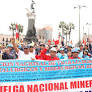 Trabajadores mineros de Perú desarrollan huelga nacional contra la reforma laboral