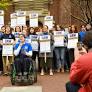 GET-UP announces strike authorization vote at press conference with elected officials
