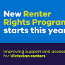 Supporting renters with a new Victorian Renter Rights Program