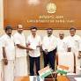 Gajendrakumar Ponnambalam leads delegation to Tamil Nadu to meet chief minister