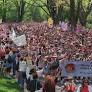 30 years after "Bread and Roses," thousands of women march in Quebec