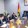 Vice President Opoku-Agyemang bids farewell to outgoing Chinese ambassador