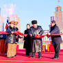 Kim unveils homes for families of troops killed supporting Russia