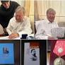 Descendants of Aitmatov awarded the medal of the Issyk-Kul Forum to Kazakh writer Olzhas Suleimenov