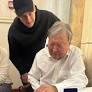 The granddaughter of Aitmatov met with the poet Olzhas Suleimenov