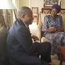 [Photos] Head of AU observers meets Zambia's only female presidential candidate