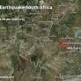 Magnitude 3.7 earthquake strikes near Ventersdorp, Dr Kenneth Kaunda District Municipality, North West, South Africa