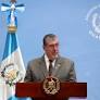 El presidente de Guatemala promoverá ley para luchar con fuerza contra el lavado de dinero
