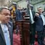 Video: Diputado Rubén Barrios empuja a Samuel Pérez en plenaria