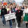 European youth climate protest moves to France