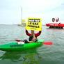 Tankers change course as Greenpeace blockade of liquified gas terminal ends