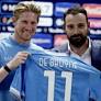 De Bruyne will rely on Belgium teammate Lukaku for more than just goals at Napoli
