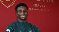 Bukayo Saka signs new long-term contract