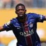 Ousmane Dembélé makes PSG return for Champions League