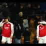 Arsenal blow two-goal lead at Wolves
