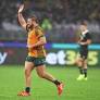 Wallabies prop James Slipper scores a try in his 200th Super Rugby match